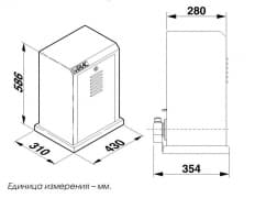 Комплект FAAC 884 MC 3PH до 2200 кг